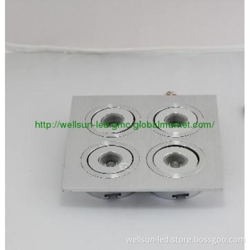 LED Down Light 3W*4 LED Downlights